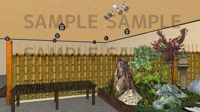 サニーレイン背景素材集vol.09【和食店】