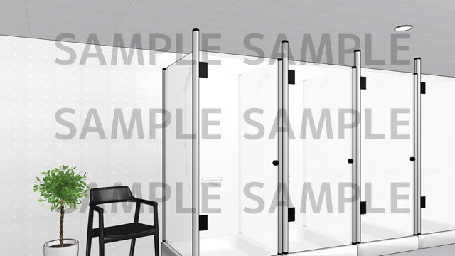 サニーレイン背景素材集vol.10【カラオケ・スポーツジム】