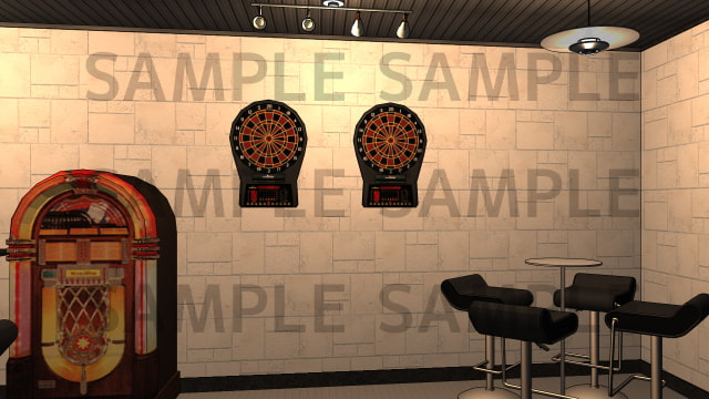 サニーレイン背景素材集vol.12【バー(基本セット)】