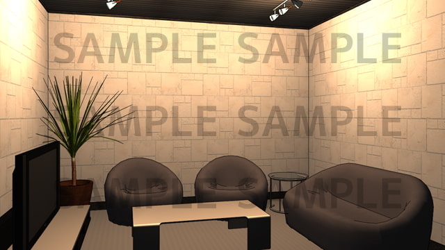 サニーレイン背景素材集vol.13【バー(カウンター・個室)】