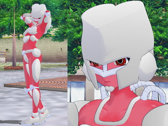 3D少女【エボ子】女体化クレジ○ダイヤモ○ド