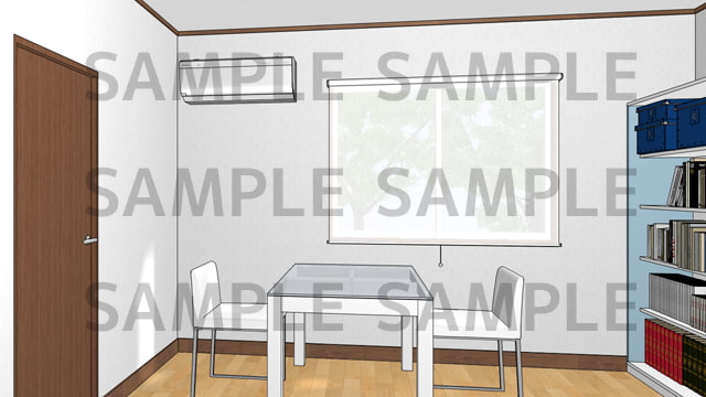 サニーレイン背景素材集vol.21【パソコン部屋(基本セット)】