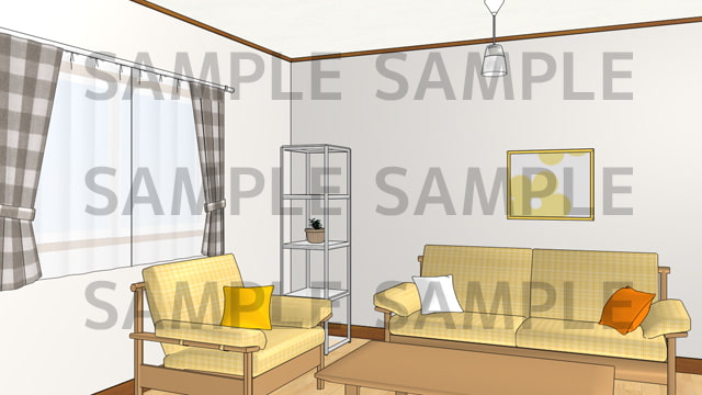 サニーレイン背景素材集vol.24【一軒家(基本セット)】