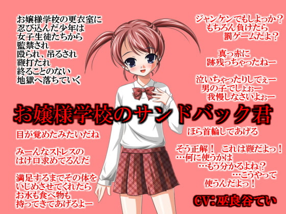 お嬢様学校のサンドバック君