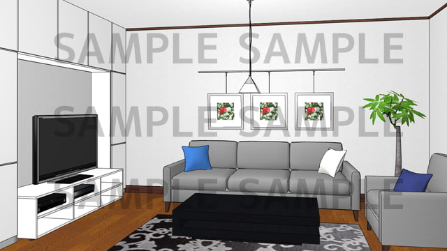 サニーレイン背景素材集vol.28【マンション(基本セット)】