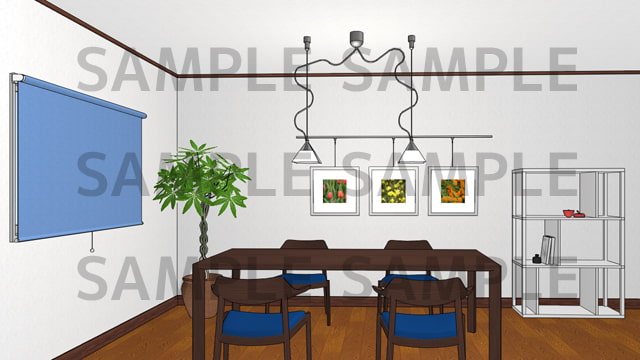 サニーレイン背景素材集vol.28【マンション(基本セット)】