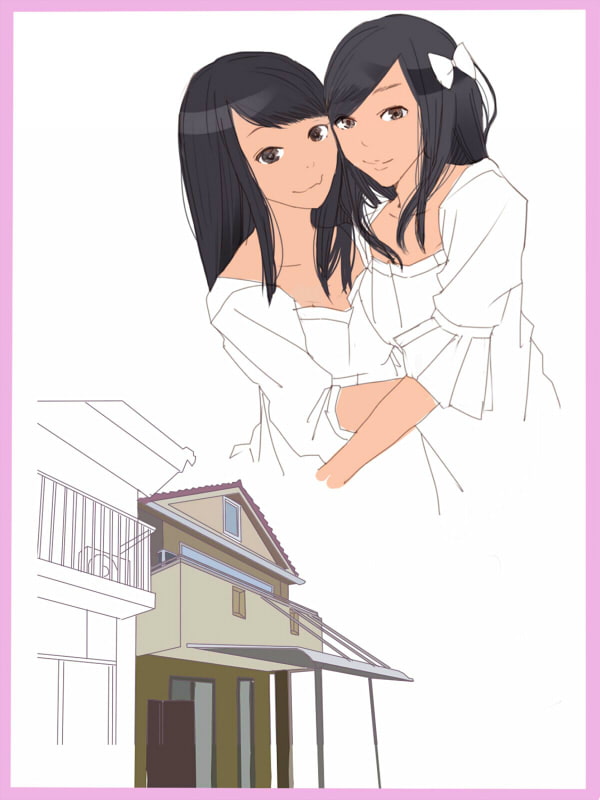 人気アイドル声優唯子と沙織の弱みを握り、ド変態調教 姉編