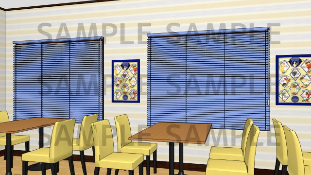 サニーレイン背景素材集vol.38【バーガーショップ】