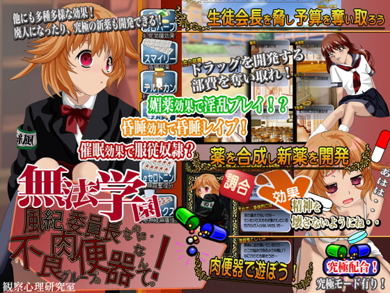 無法学園 風紀委員長なのに不良グループの肉便器なんてっ!