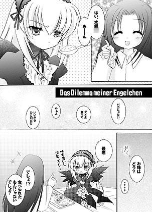 【原本16ページ収載×2冊セット】"++ Das Dilemma meiner Engelichen ++" und "SchwarzeEngelichen"
