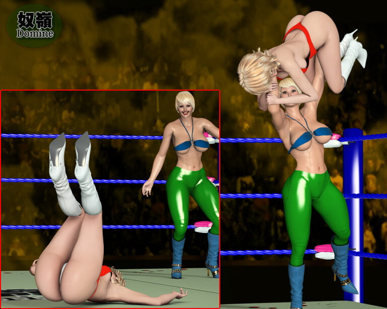 軽量の悲哀「元チアリーダー美女レスラーが犯られた」