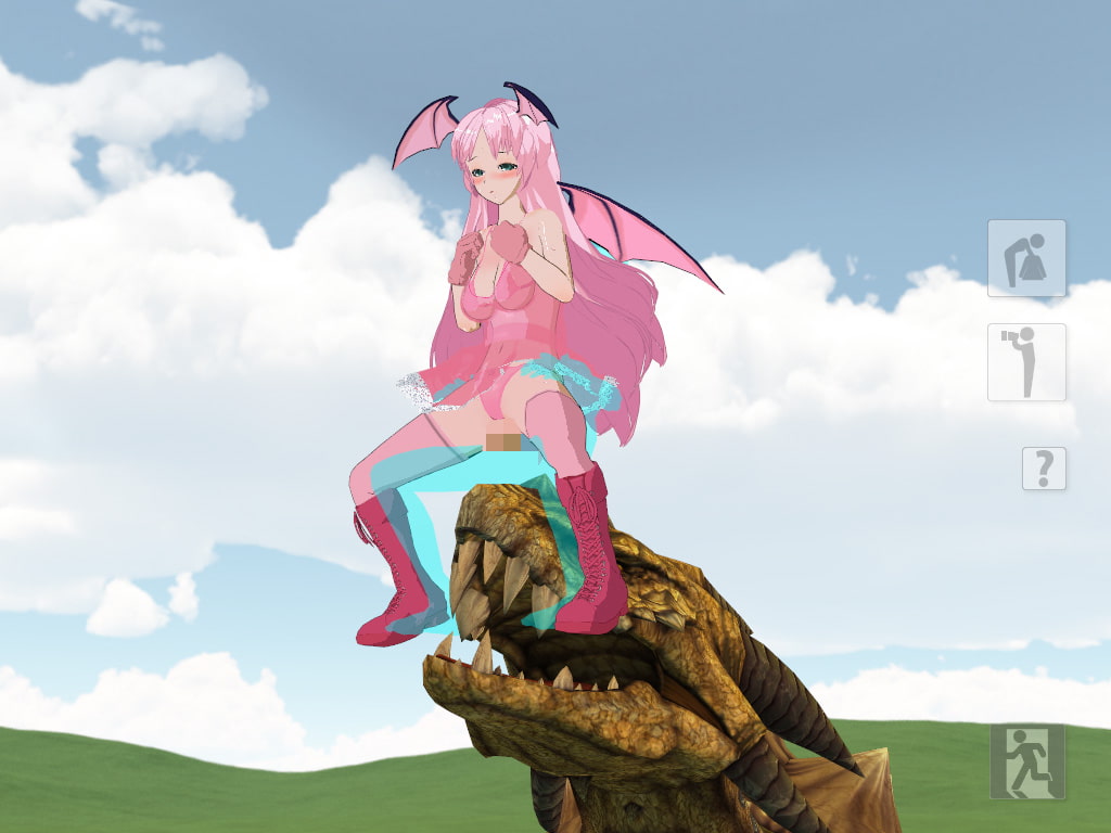 3Dカスタム背景ドラゴンタートル