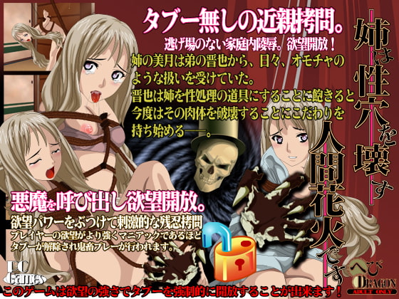 姉は性穴を壊す人間花火です