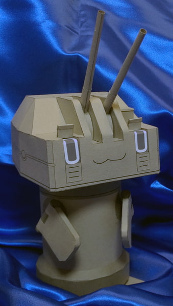 ○10cm砲ちゃんペーパークラフト