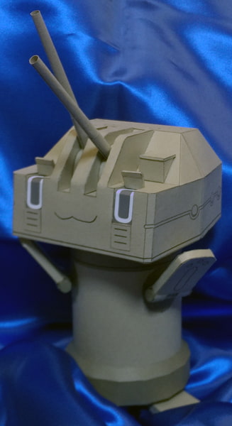 ○10cm砲ちゃんペーパークラフト