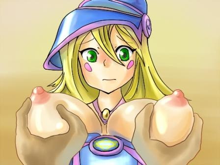 拾ったカードから女の子が出てきたイラスト集