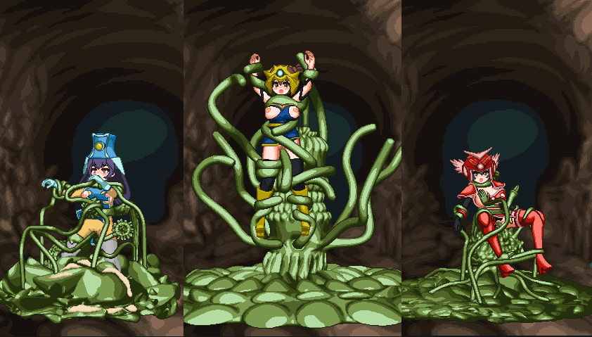 冒険者一行の受難 ドットアニメ03