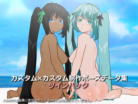 カスタム×カスタム制作ポーズデータ集ツインパック