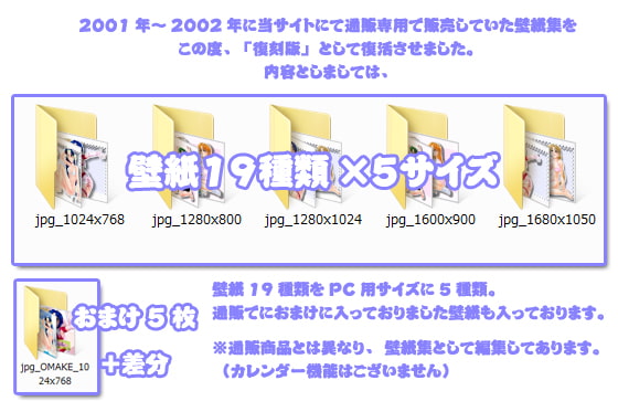 Advanced.Twinkle☆Castle復刻版壁紙集「ほしごよみ<1>」
