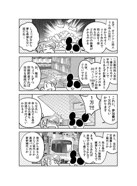 オリジナル同人て売れるの?