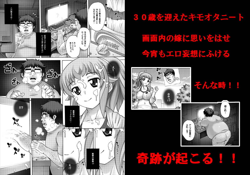 アニメ嫁一時停止 モニタ内の嫁にエロい事をしまくる話