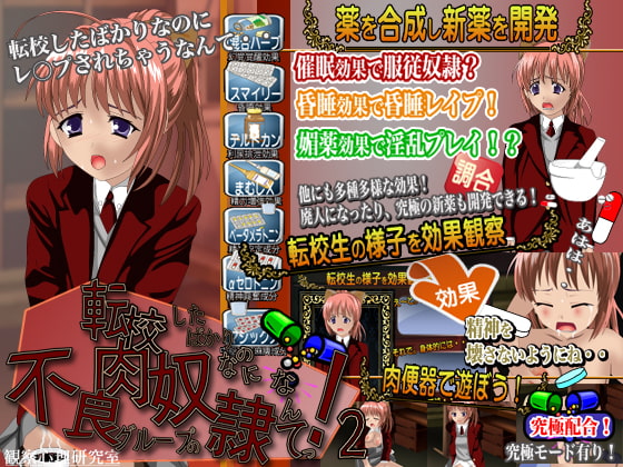 転校したばかりなのに不良グループの肉奴隷なんてっ!2