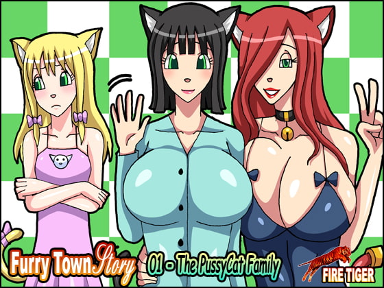 Furry Town Story 01 - The PussyCat Family