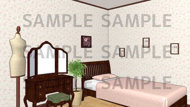 サニーレイン背景素材集vol.40【雑貨店(バックヤード)】