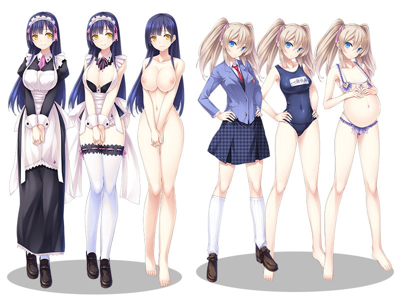 甘姉メイドとツンデレ委員長の応援エッチ～癒します!励まします!フレー♪フレー♪種付けがんばれ♪～