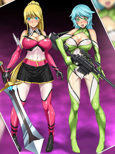 おっぱい剣士とぴちコススナイパー