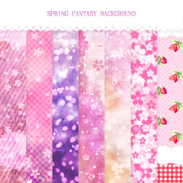 SPRING FANTASY BACKGROUND