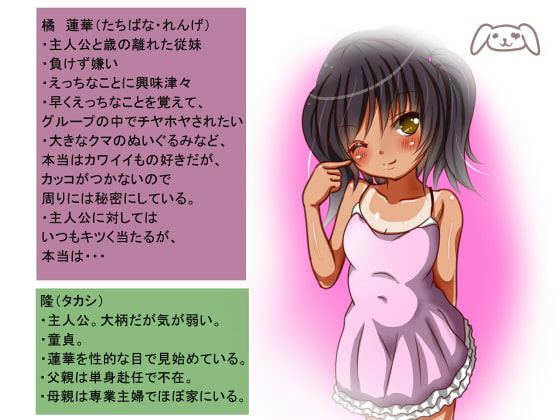 バレたら終わり。蓮華編 ～おませな従妹の危険な命令～