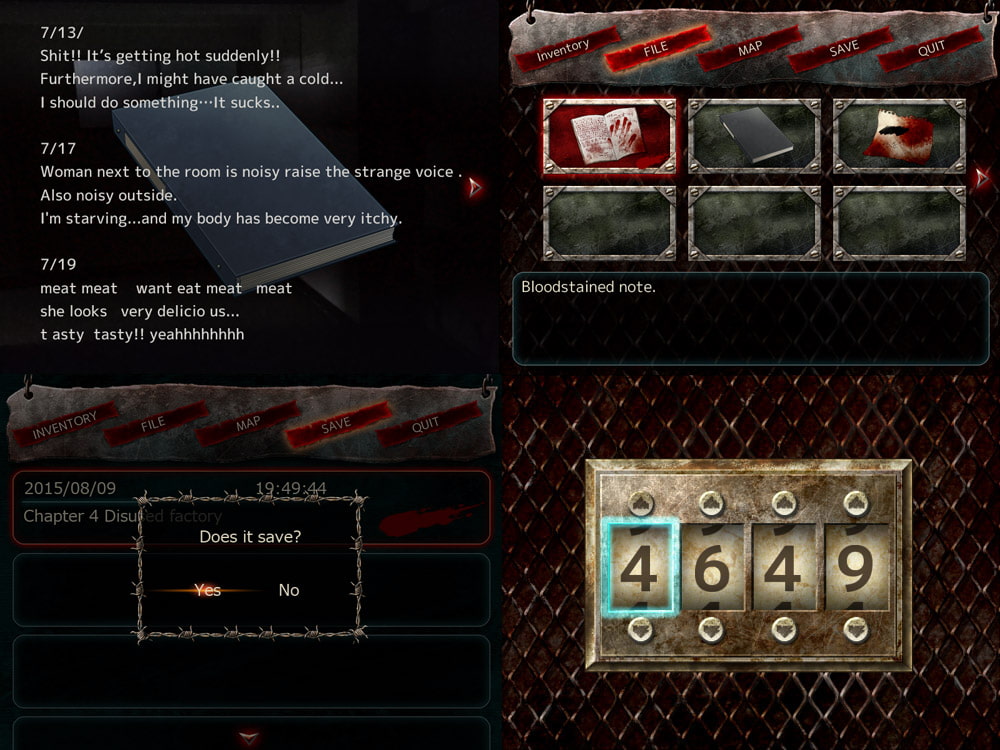 Horror GUI & Icons pack