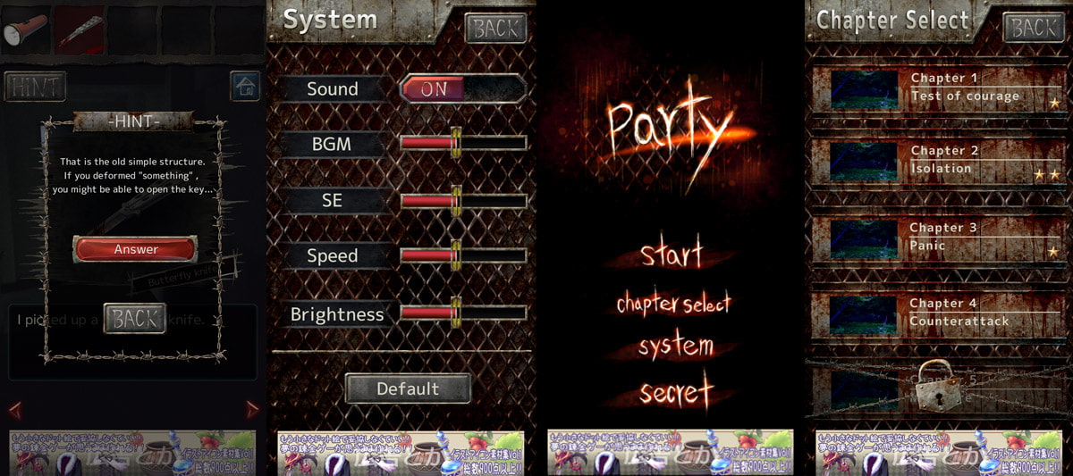 Horror GUI & Icons pack
