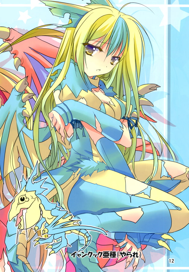 怪鳥少女 -イャンクック擬人化本-