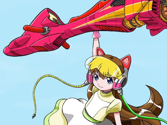 メカと女の子のゲスト絵2014〜15