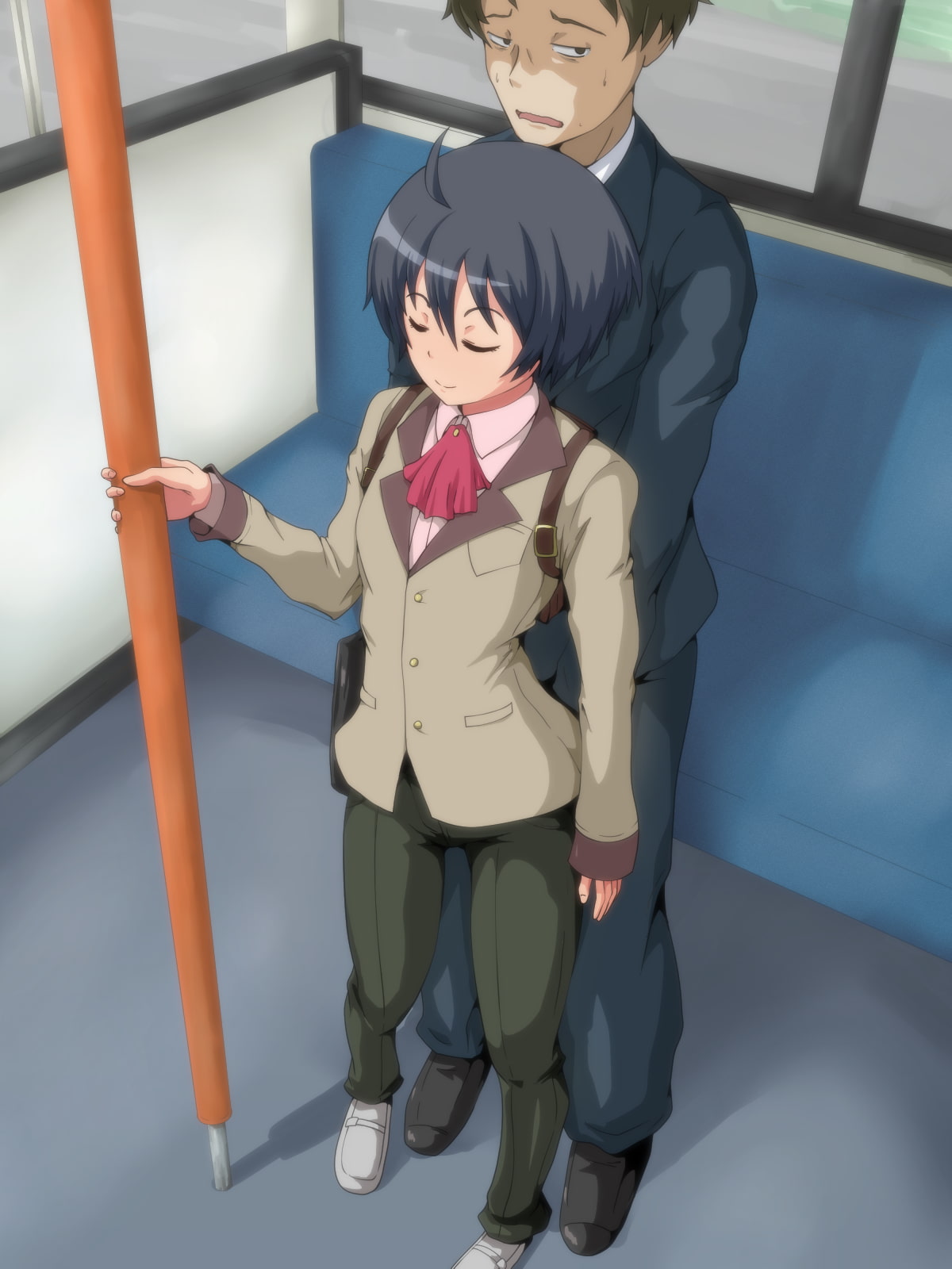 朝、バスで痴漢をしたら、少年にホテルか警察かの二択を迫られた話。