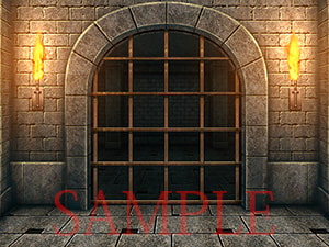 著作権フリー背景CG素材「ダンジョン」