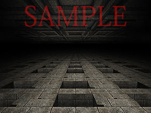 著作権フリー背景CG素材「ダンジョン」