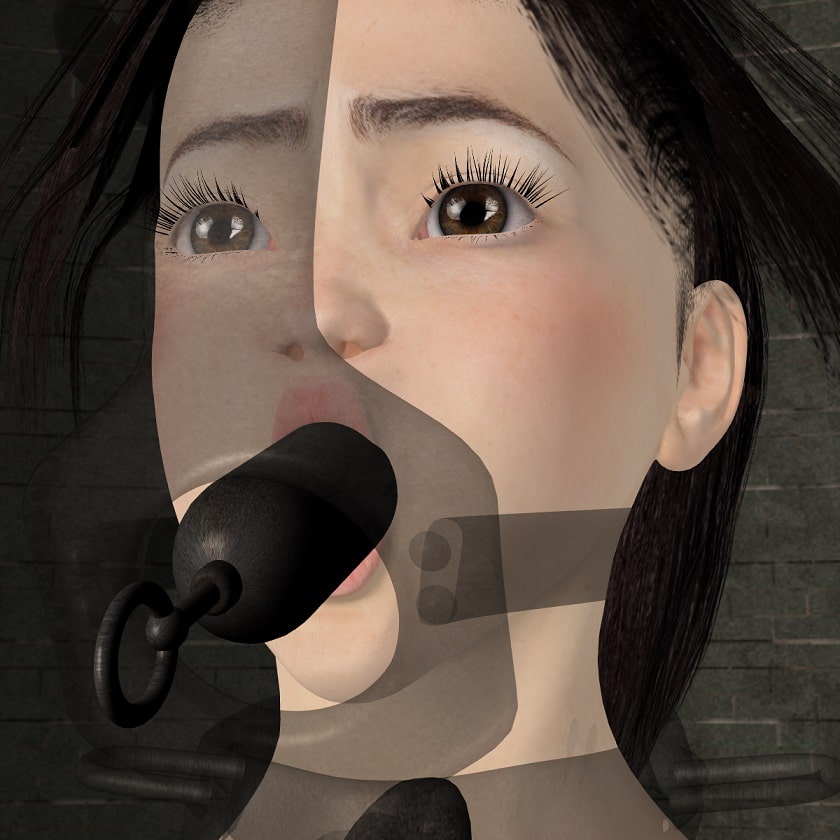 電マと針責めを受けるJ○