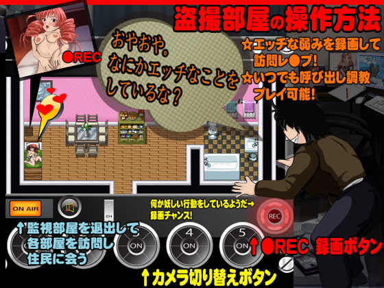 盗撮荘強姦管理人