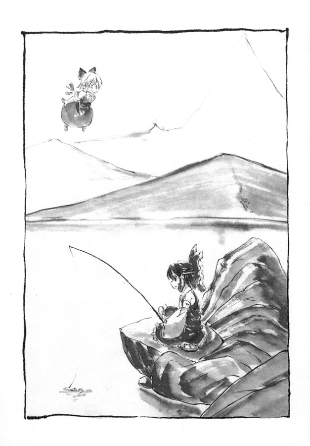 チルノと霊夢と