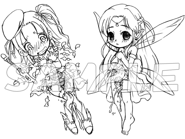 ものくろ・ぷにモレ -らくがき帳 ちょのに-