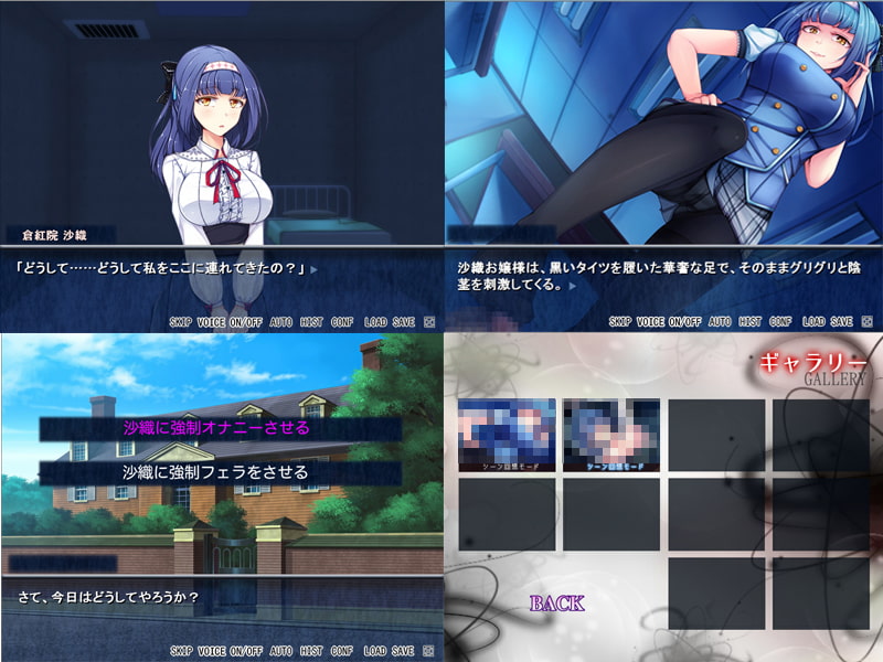 沙織お嬢様の屈辱