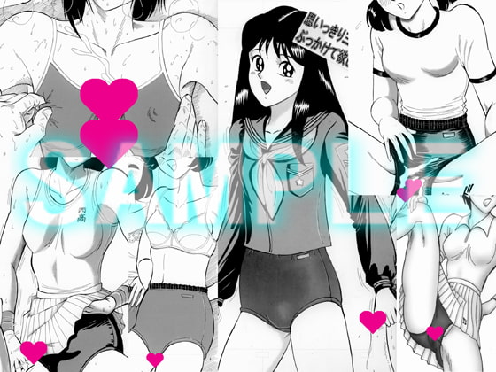 女子更衣室2ブルマーでチンシコ射精