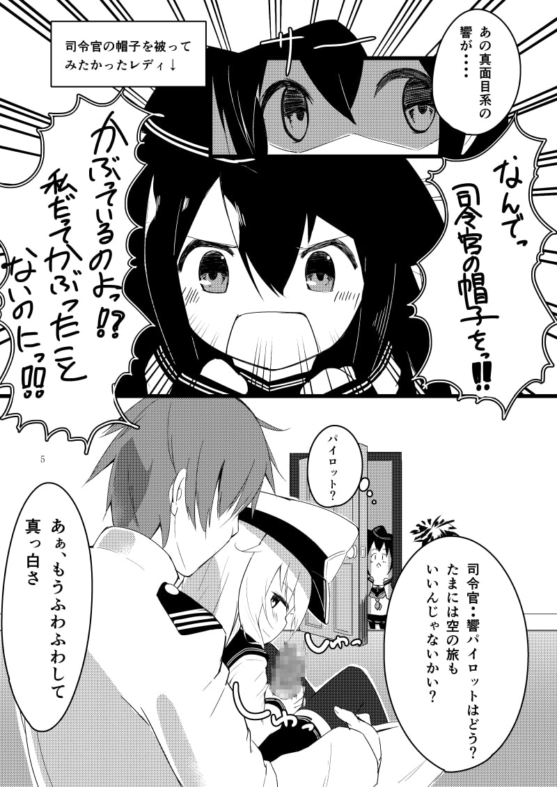 操縦桿をキメた暁はレディーになりました。