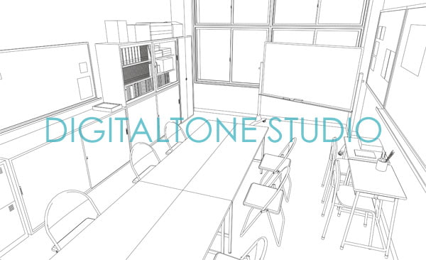 背景素材集 生徒会室A1(62カット)