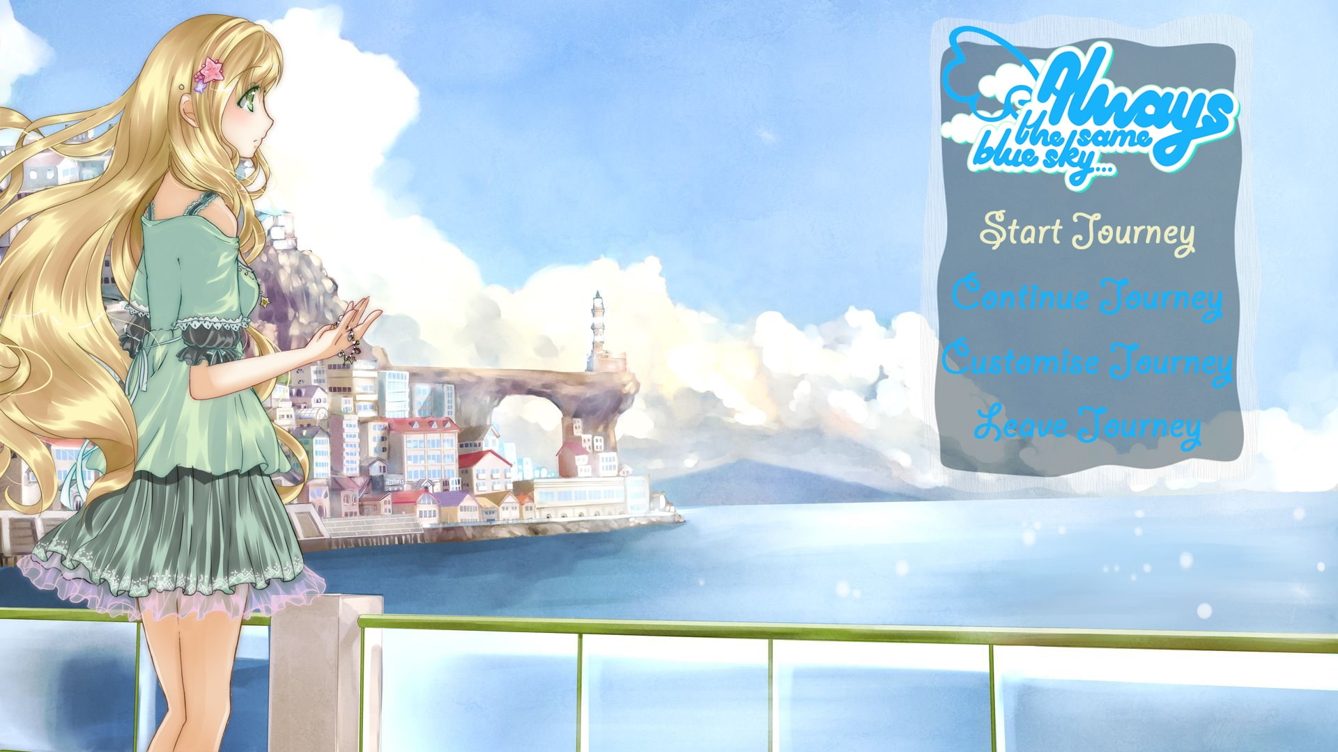 Always The Same Blue Sky...