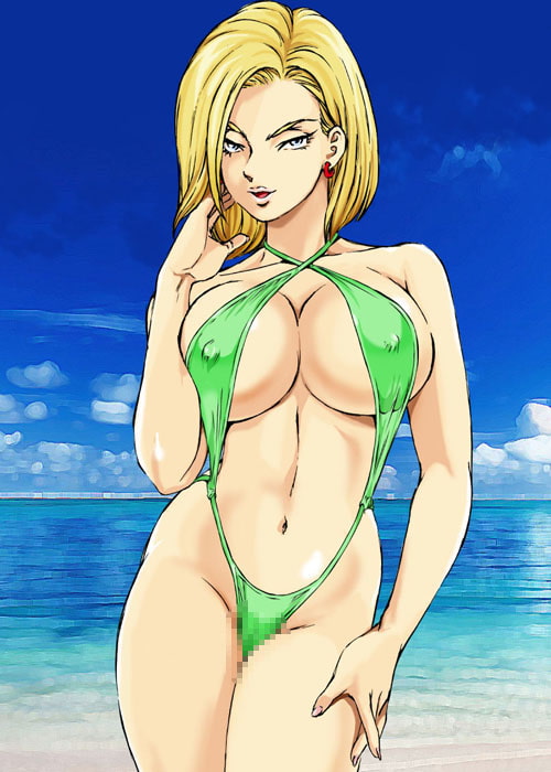 エロ水着! Vol.1 人○人間18号