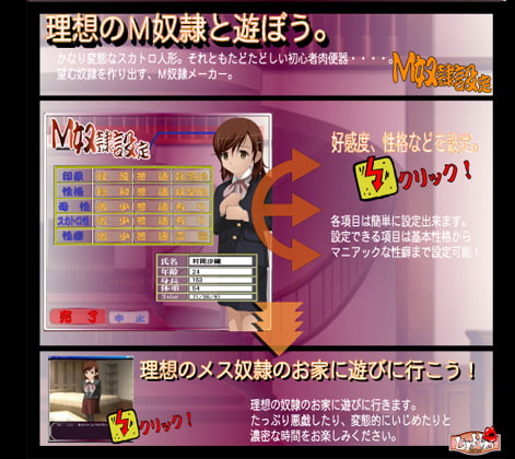 あなたの奴隷に調教してください!M奴隷メーカー